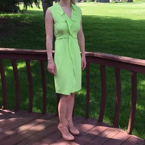 Green Tahari Dress size 2
